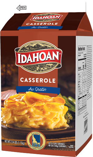 Idahoan® SLICES Au Gratin Potatoes, 6/2.54 lb. cartons