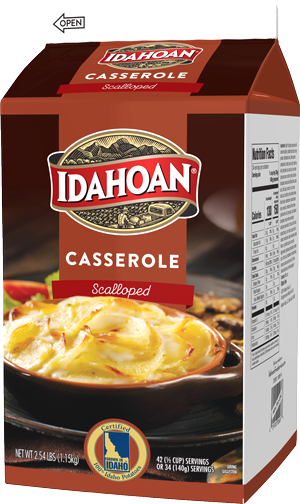 Idahoan® SLICES Scalloped Potatoes, 6/2.54 lb. ctns