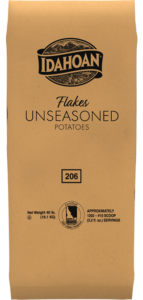 Idahoan® FLAKES Unseasoned Potatoes, 40 lb. bag by Idahoan