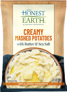 Honest Earth® Creamy Mashed Potatoes with Butter & Sea Salt, 8/26 oz. pchs