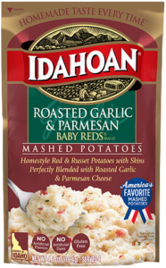 Idahoan® Baby Reds® with Roasted Garlic & Parmesan Mashed Potatoes, 10/4.1 oz. pchs by Idahoan