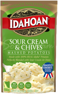 Idahoan® Sour Cream & Chives Mashed Potatoes, 12/4 oz. pchs by Idahoan
