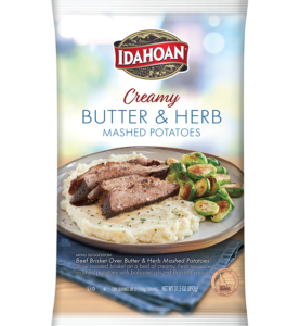 Idahoan® CREAMY Butter & Herb Mashed Potatoes, 8/32 oz. pchs by Idahoan
