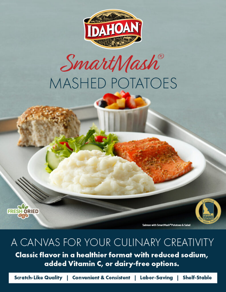 Idahoan SmartMash® Mashed Potatoes Sell Sheet