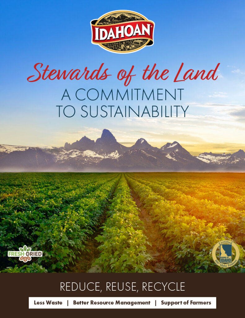 Idahoan Sustainability Sell Sheet
