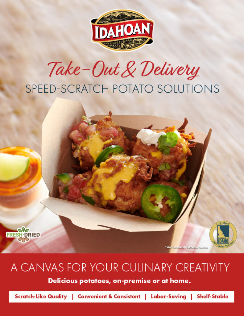 Idahoan Take-Out & Delivery Sell Sheet